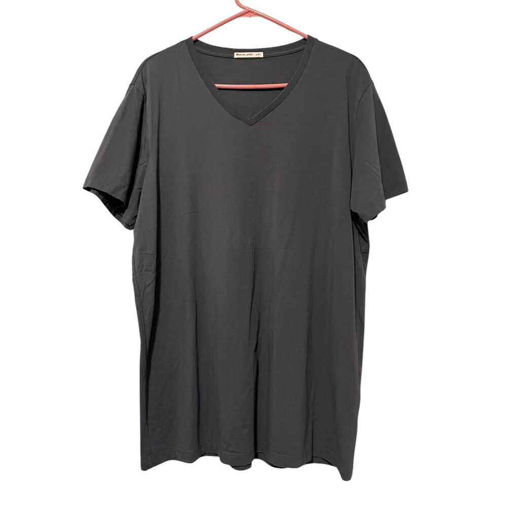 Marine Layer Signature V-Neck Tee Sz L/XL